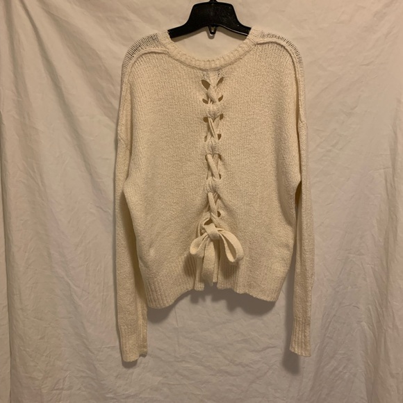SOLD LINE The Label Tie Back Knit Sweater - Picture 1 of 6